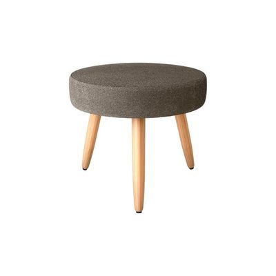 Kit 2 Poltronas Decorativas E Puff Decorativo Pés Palito Dallas Matrix Veludo Turkey Marrom