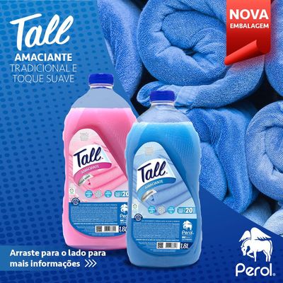 Amaciante Tradicional E Lava Roupas Perol Tall Kit 02 Und