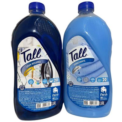 Amaciante Tradicional E Lava Roupas Perol Tall Kit 02 Und