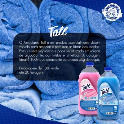 Amaciante Tradicional E Lava Roupas Perol Tall Kit 02 Und