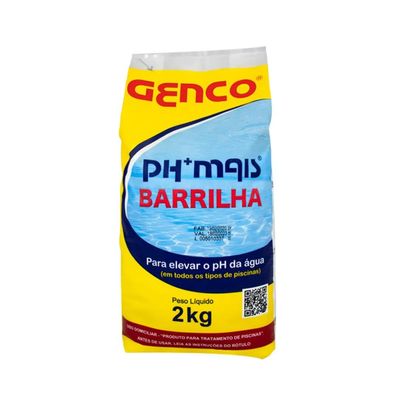 Kit Alcalinidade Ph Certo E Barrilha Ph Mais Genco 2kg