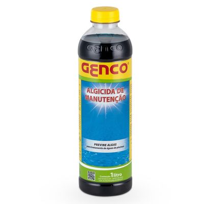 Kit 6 Algicida De Manutenção 6 Clarificante Genfloc Genco 1l