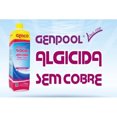 Genpool Algicida Sem Cobre Genco Elimina Alga Piscina