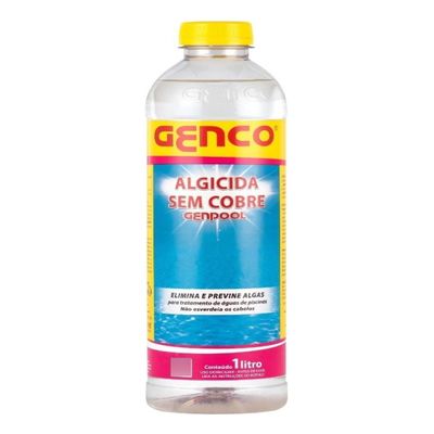 Genpool Algicida Sem Cobre Genco Elimina Alga Piscina