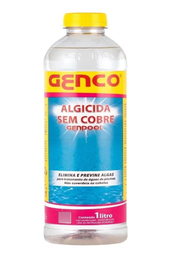 Genpool Algicida Sem Cobre Genco Elimina Alga Piscina
