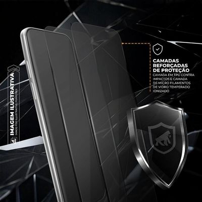 Película Para Samsung Galaxy S25 - Dual Glass Preta - Gshield