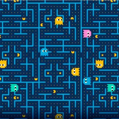 Jogo De Cama Solteiro Doce Vida Malha Misto Estampado Com Elastico 2 Pçs Pac Pac Marinho