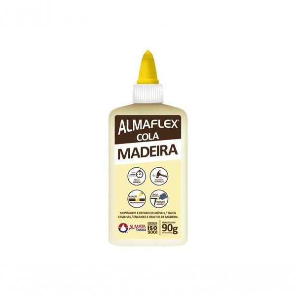 Cola Madeira Almaflex 090g C/12pcs