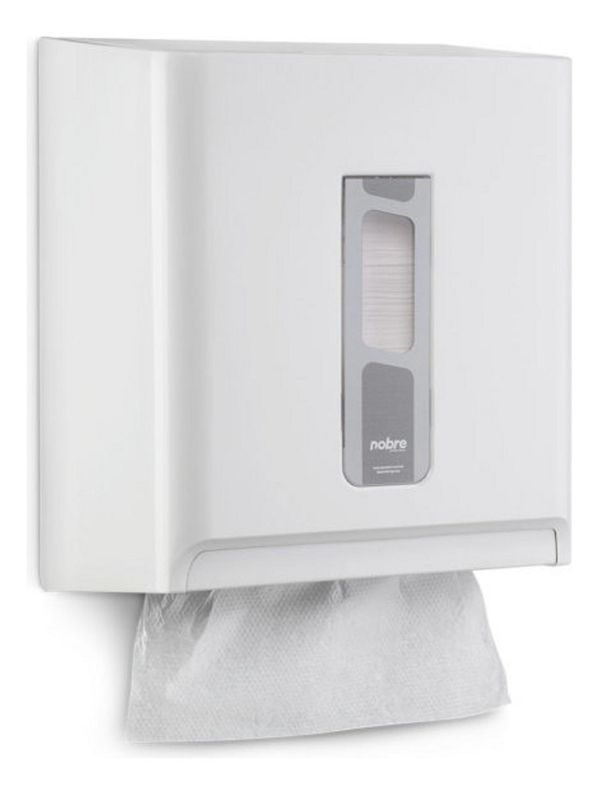 Dispense Papel Toalha Interfolhas Nobre Street Branco Parede