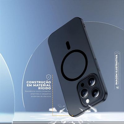 Capa para iPhone 13 - Crystal Slim Magsafe - Dark - Gshield