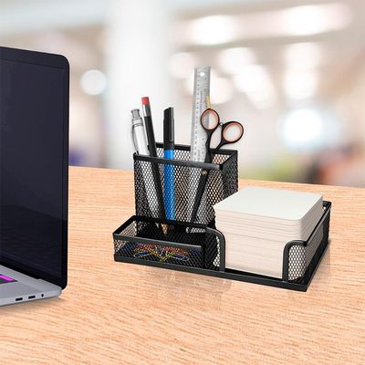 ORGANIZADOR DE MESA ARAMADO PRETO - EI043