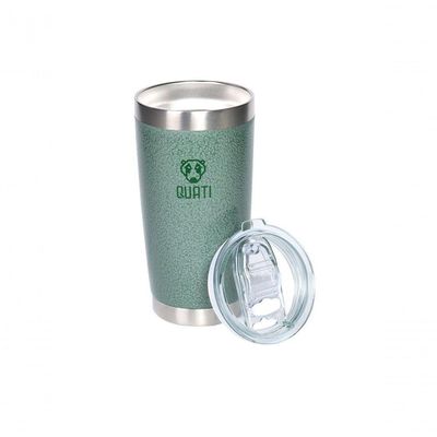 Copo Térmico Quati Com Tampa 591ml Verde V2 - Cv2ctml591