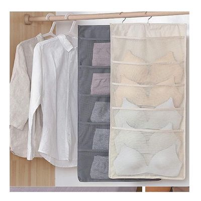 Cabide Organizador 20 Bolsos Divisorias Porta Sutia Closet Joias Guarda Roupa