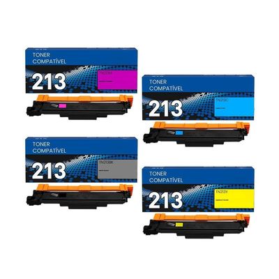 Kit Brother 4 Toner Tn213 Tn-213 L3230 L3550 L3770 L3750c L3210 L3551 Original