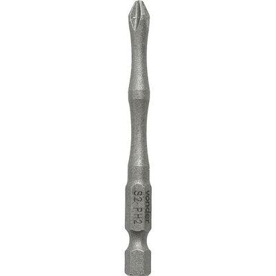 Bits De Torção S2 1-4 N. 2 75mm Com 2 Peças Vonder