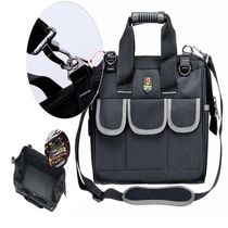 Bolsa Ferramentas Eletricista Mala Mochila Maleta Ombro 13 Bolsos Organizador Reforcado Multiuso
