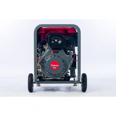 Gerador à Diesel 6,5kva Monofásico P. Elét. Bd8000 Ef Branco