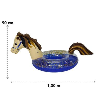 Boia Inflável Circular Adulto Cavalo