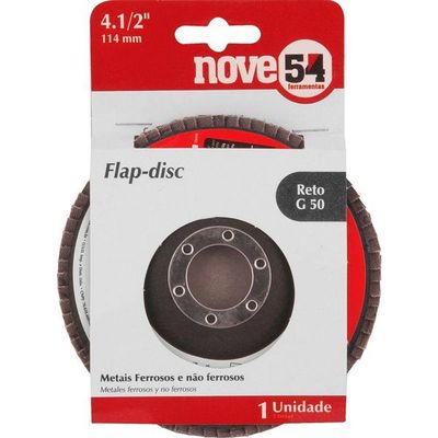 Flap-disc Cônico 4.1-2 G50 Costado Fibra - Nove54