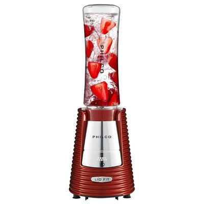 Liquidificador Fit Retrô 300W Philco Vermelho 220V