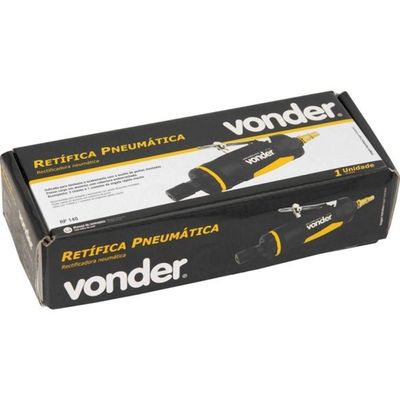 Retifica Reta 1-4" Pneumática 4,5 Pcm 1-4" Npt Rp140 Vonder