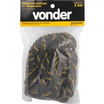 Cabresto Com Reg 8,0mm Preto-amar. Vonder