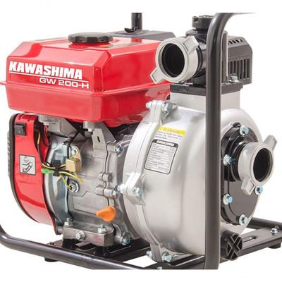 Motobomba Kawashima Gw200-h 2'' Gasolina 212cc Alta Pressão