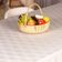 Toalha De Mesa Copa E Cia Versatile Aretha Quadrada 8 Lugares- 220 X 220 Cm Taupe