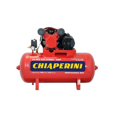 Compressor De Ar M.pressão 10-110 Mono 2hp 110l Chiaperini