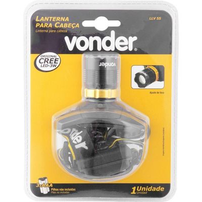 Lanterna Led Cree Llv55 Para Cabeça 3aaa - Vonder