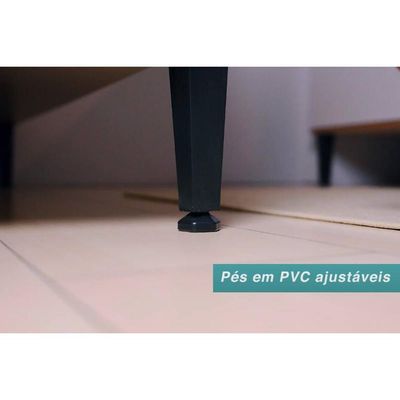 Cozinha Modulada Completa Alpha 4 Peças (2Aéreos+2Balcões) C4P175 Branco - Carraro