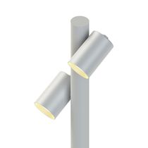 Poste De Jardim Taschibra Wabi 100cm Mr16 Gz10 Bivolt Branco 02070094-01