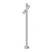 Poste De Jardim Taschibra Wabi 100cm Mr16 Gz10 Bivolt Branco 02070094-01