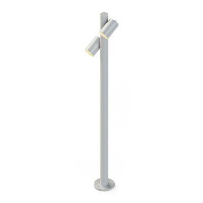Poste De Jardim Taschibra Wabi 100cm Mr16 Gz10 Bivolt Branco 02070094-01