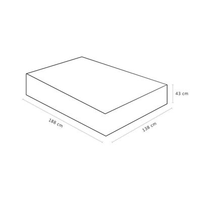 Conjugado Union Ortopedic Casal (138x188x43) - Ortobom