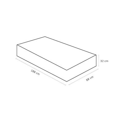 Colchão Sleep King – Solteiro (88x188x32) - Ortobom