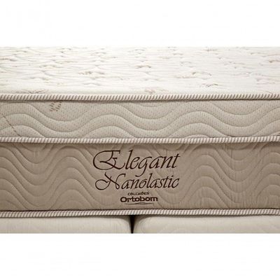Colchão Elegant Nanolastic – Solteiro (88x188x27) – Ortobom