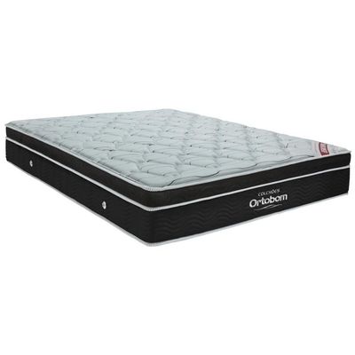 Cama Box E Colchão Elegant Superpocket – Casal(138x188) - Ortobom