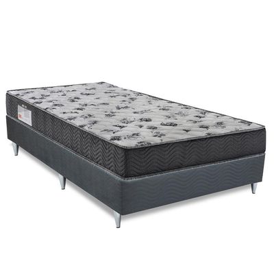 Cama Box E Colchão Iso 100 D33 – Solteirão(108x198) - Ortobom
