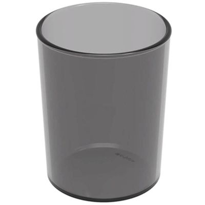 Conjunto 12 Copos Crippa 400ml Fumê Plástico Água Suco Escolar Restaurante Bar