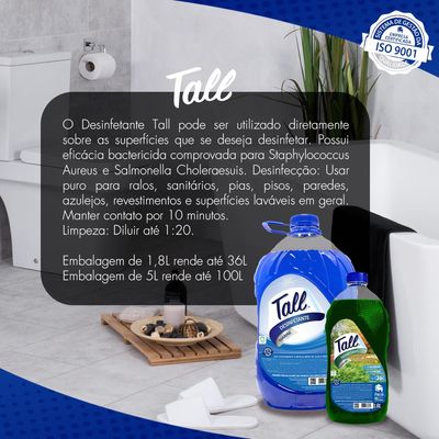 Desinfetante Perol Tall Marine Semi Profissional 05 Lt