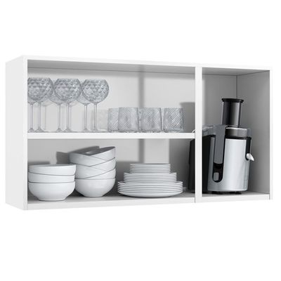 Armário De Cozinha De Aço Aéreo Telasul Topázio Branco