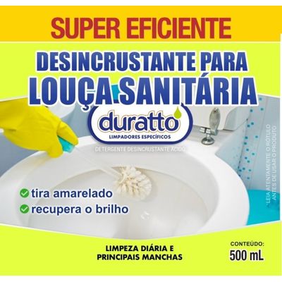Limpador Desincrustante P/ Louça Sanitária 500ml