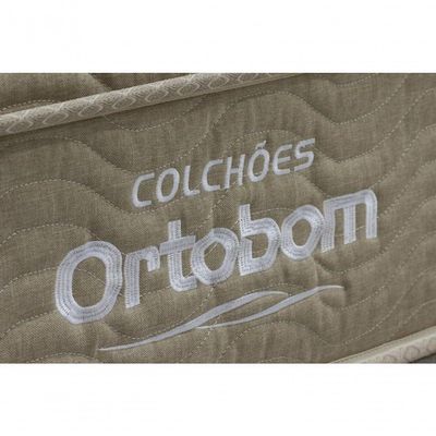 Cama Box E Colchão Viscomemory – Super King (193x203) – Ortobom