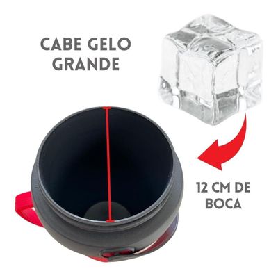 Jarra Térmica Grande Vermelho Biggy Mor 2,5l Azul