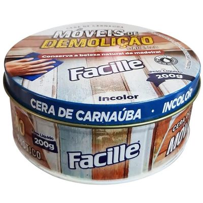 02 Cera Carnauba Lustra Moveis 200g Incolor 04 Panos Micro