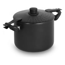 Espagueteira Alumínio Teflon 4,5l Nobre - Eirilar Cor Preto