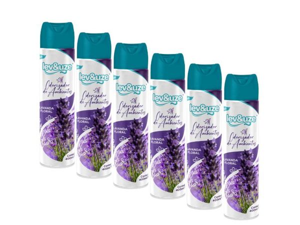Odorizador Purificador Cheiro Ambiente Lev&uze Lavanda 06