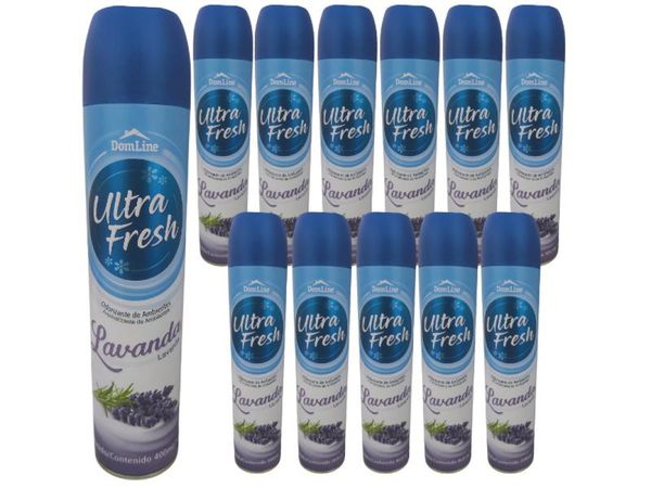 Odorizador Purificador Cheiro Ambiente Ultrafresh Lavanda 12