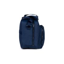 Lancheira Escolar Juvenil Feminina Crinkle Glitter Azul Escuro